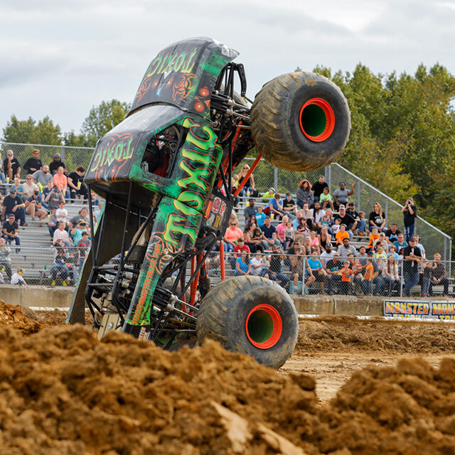 Monster truck rallies are becoming more popular in smaller venues